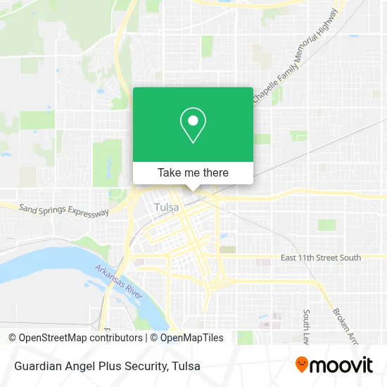 Guardian Angel Plus Security map