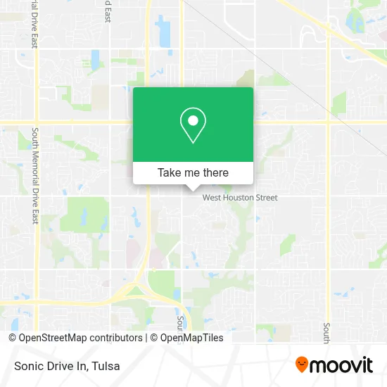 Sonic Drive In map