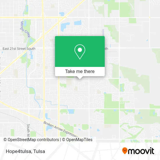 Hope4tulsa map