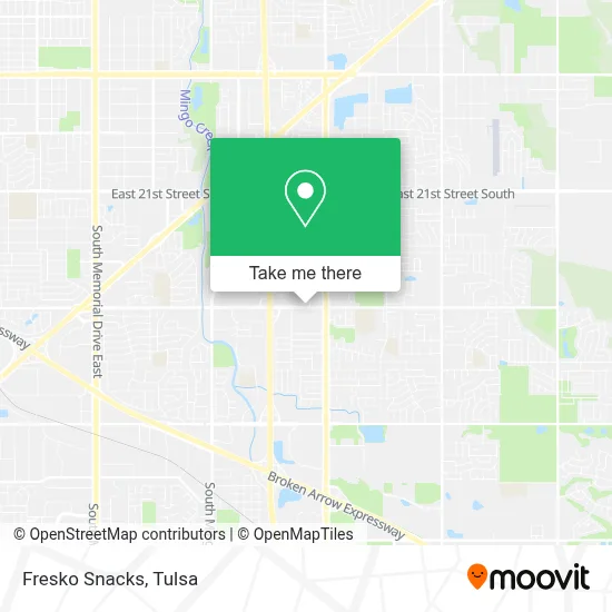 Fresko Snacks map
