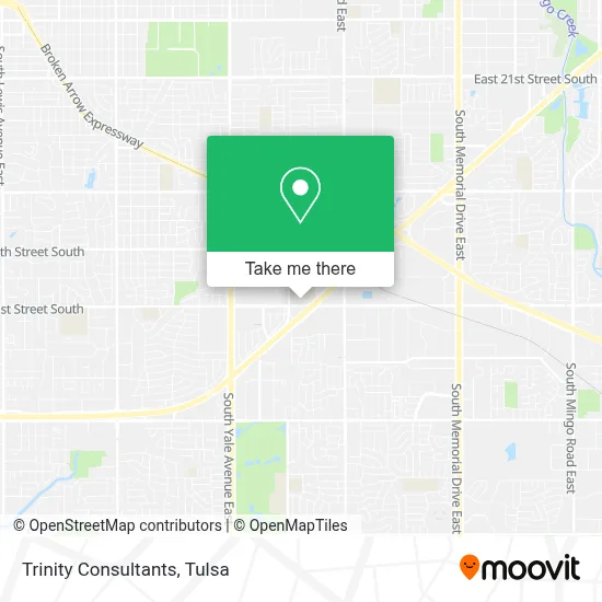 Trinity Consultants map