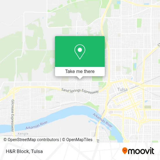 H&R Block map