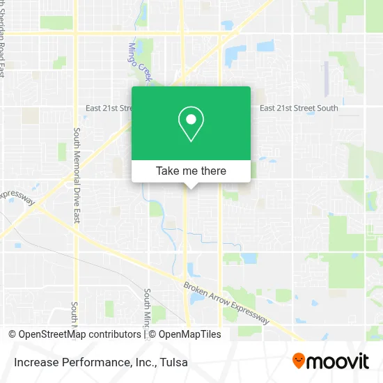 Increase Performance, Inc. map