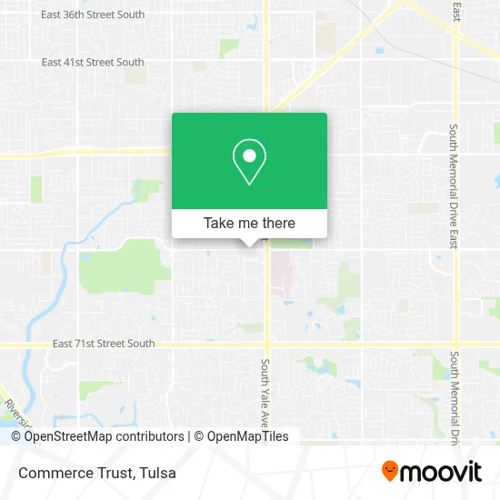 Commerce Trust map
