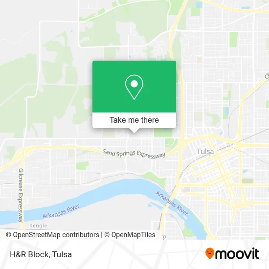 H&R Block map