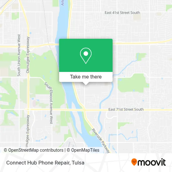 Connect Hub Phone Repair map