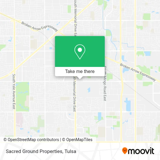 Sacred Ground Properties map