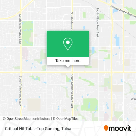 Critical Hit Table-Top Gaming map
