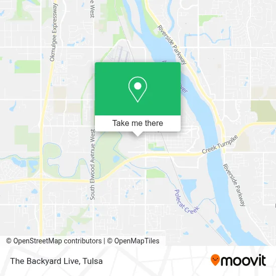 The Backyard Live map