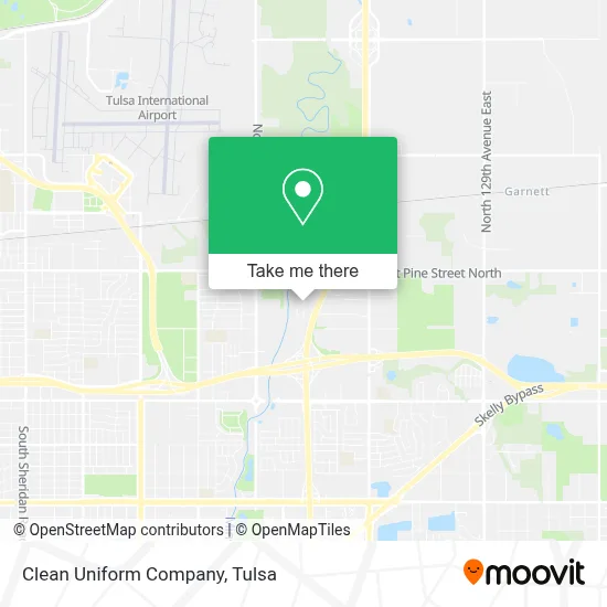 Clean Uniform Company map