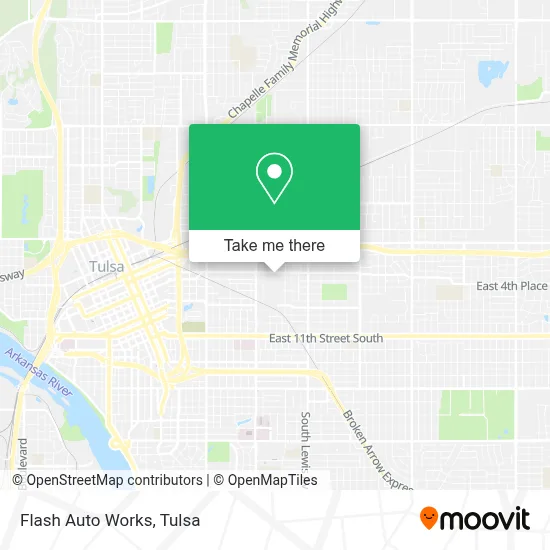 Flash Auto Works map