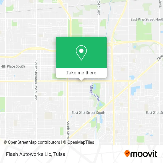 Flash Autoworks Llc map