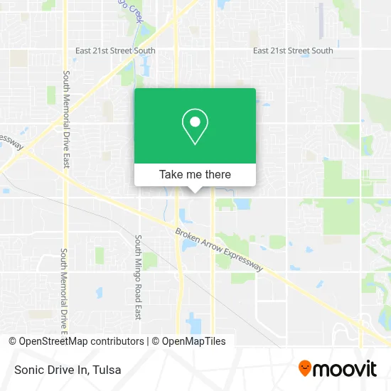 Sonic Drive In map