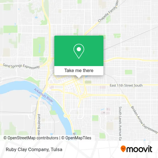Ruby Clay Company map