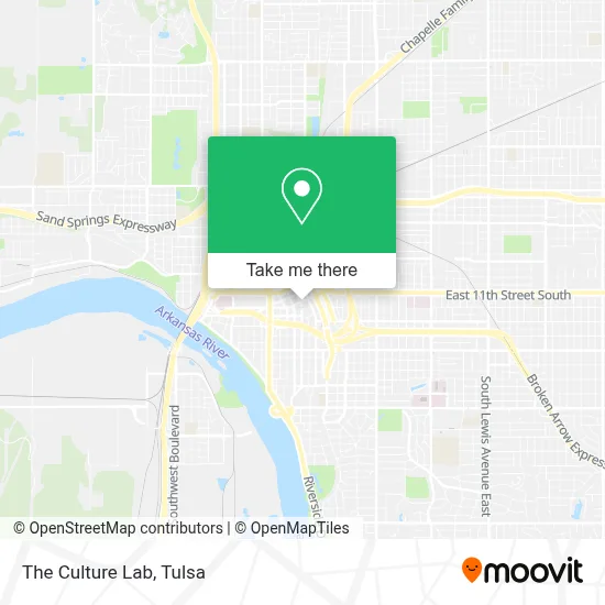 The Culture Lab map