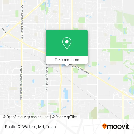Rustin C. Walters, Md map