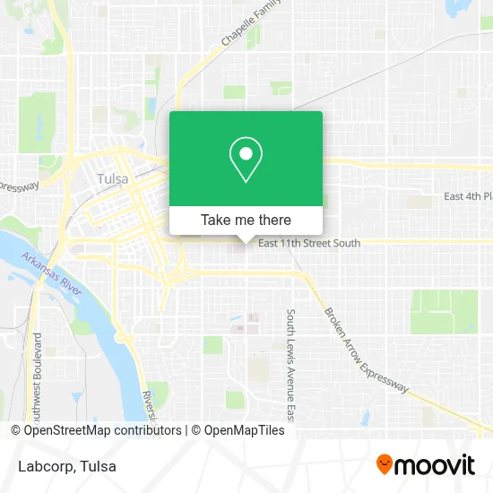 Labcorp map