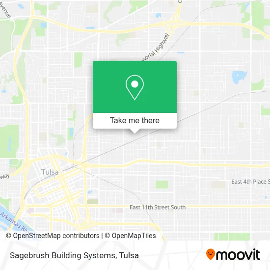 Sagebrush Building Systems map