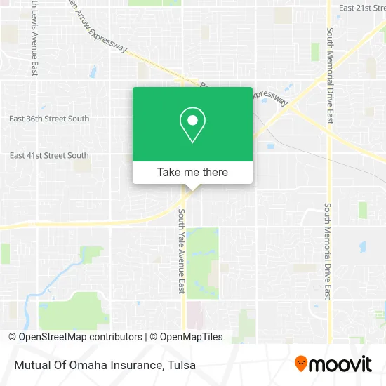 Mutual Of Omaha Insurance map