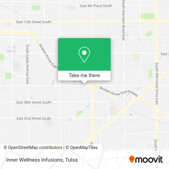 Inner Wellness Infusions map