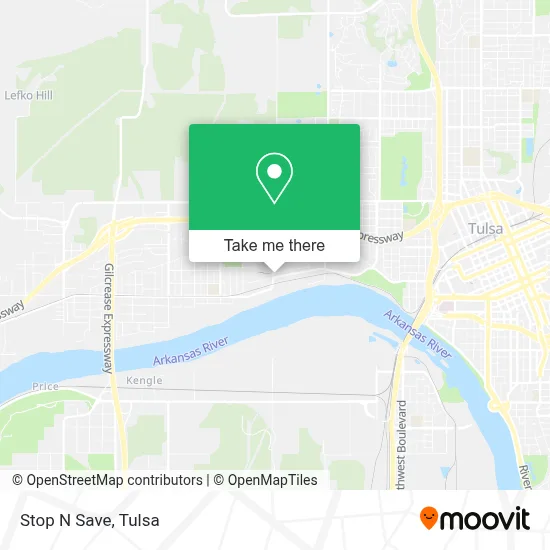 Stop N Save map