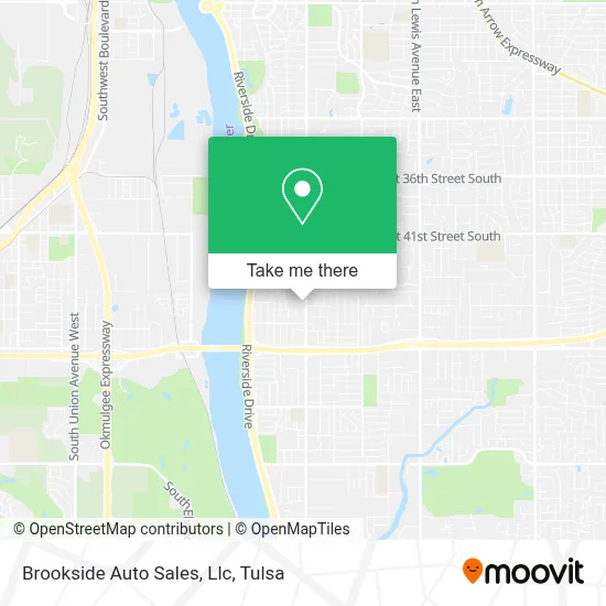 Brookside Auto Sales, Llc map