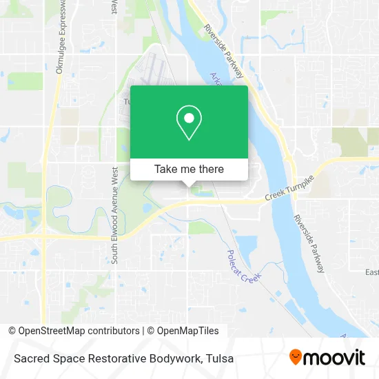 Sacred Space Restorative Bodywork map