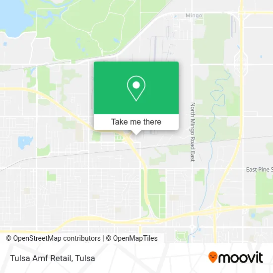 Tulsa Amf Retail map