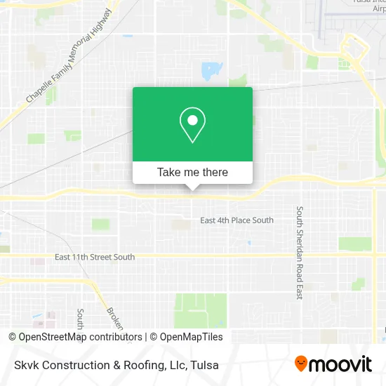 Skvk Construction & Roofing, Llc map
