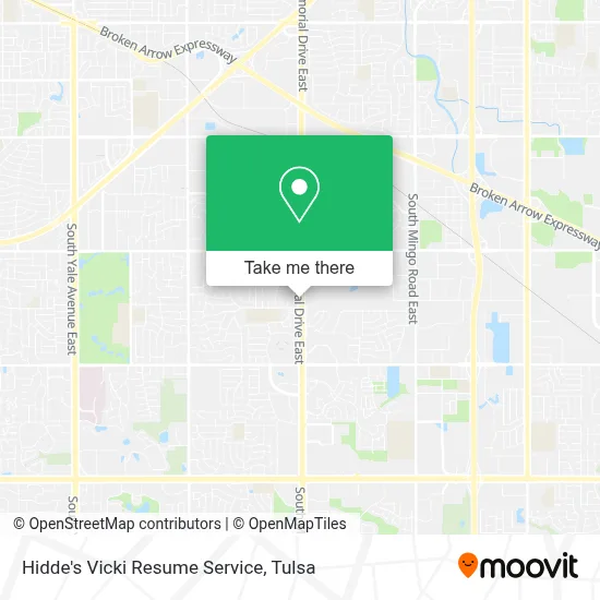 Hidde's Vicki Resume Service map