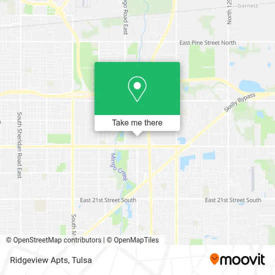 Ridgeview Apts map