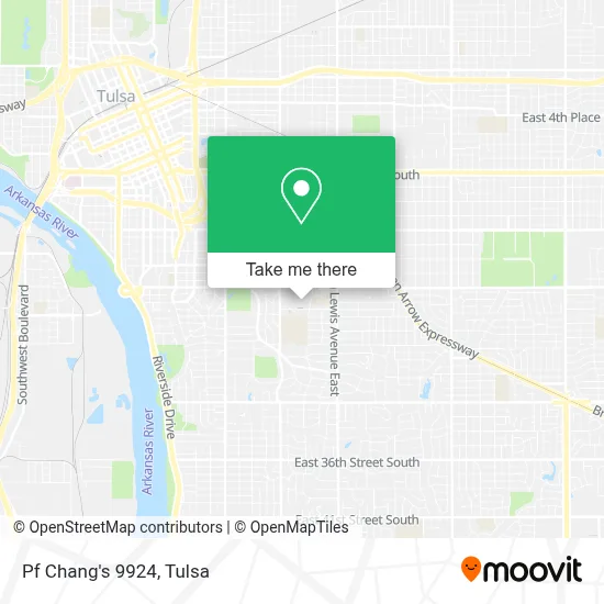 Pf Chang's 9924 map