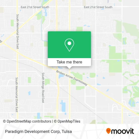 Paradigm Development Corp map