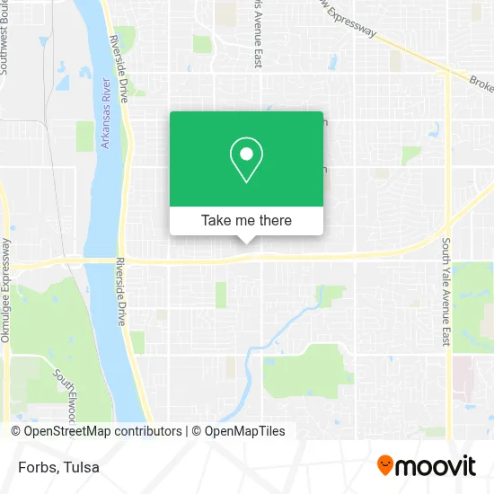 Forbs map