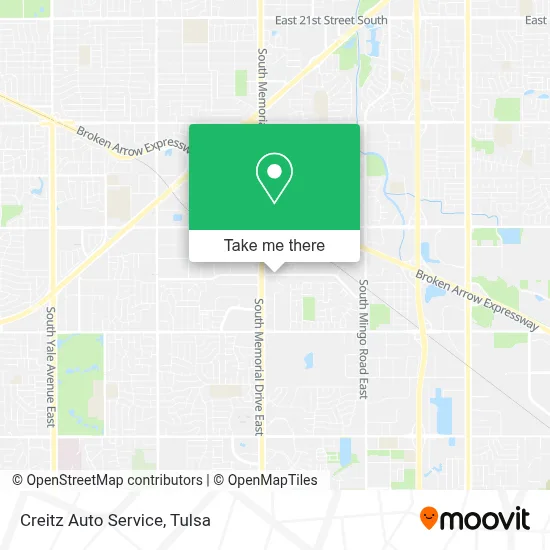 Creitz Auto Service map
