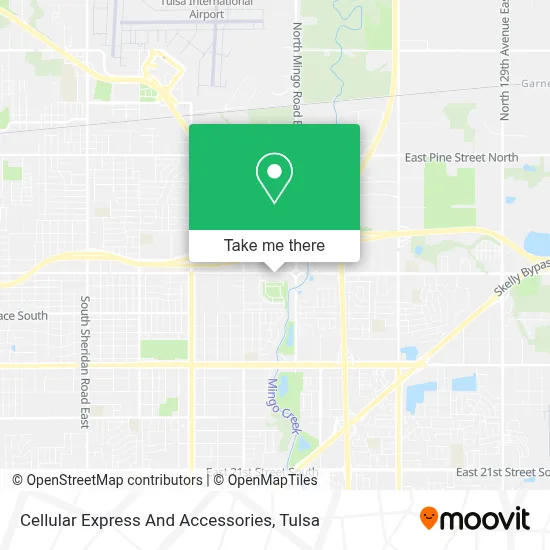 Cellular Express And Accessories map