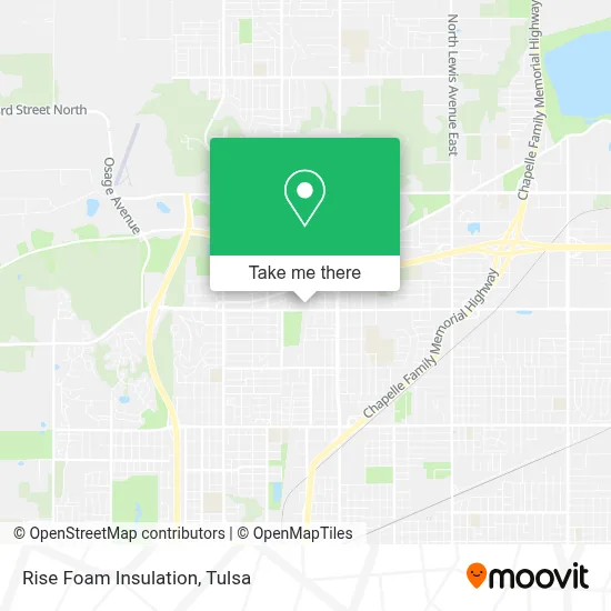 Rise Foam Insulation map