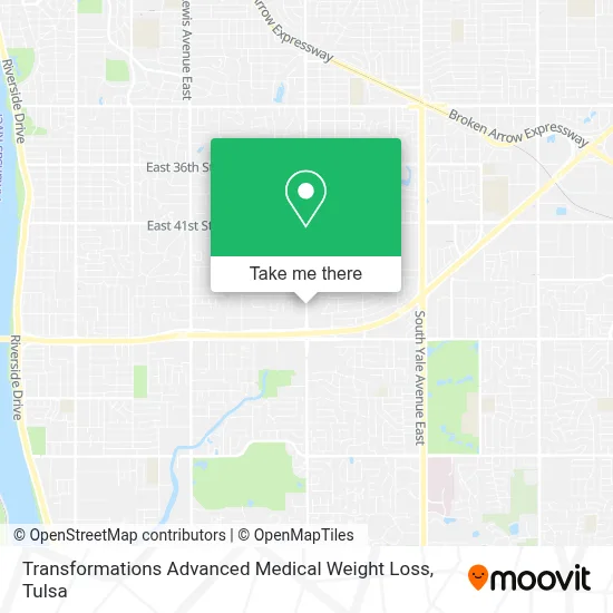 Transformations Advanced Medical Weight Loss map