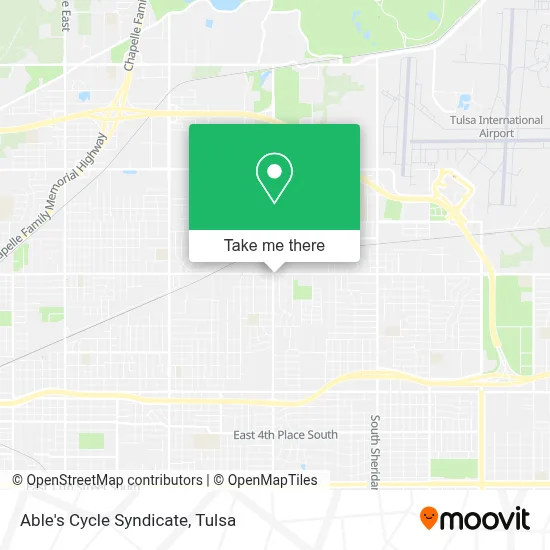 Able's Cycle Syndicate map