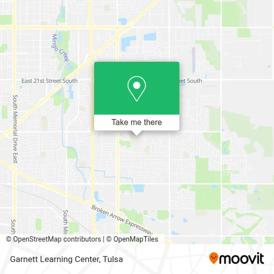 Garnett Learning Center map