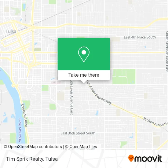 Tim Sprik Realty map