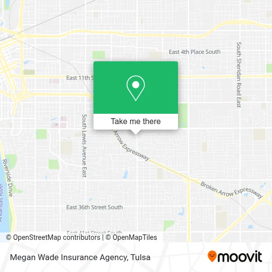 Megan Wade Insurance Agency map