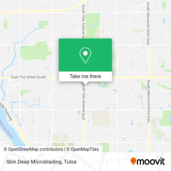 Skin Deep Microblading map