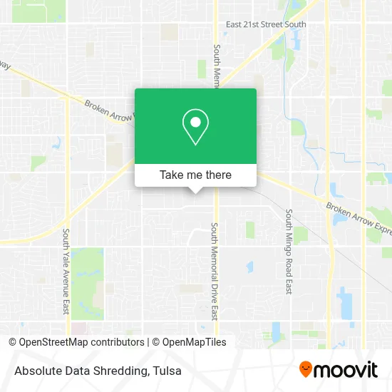 Absolute Data Shredding map