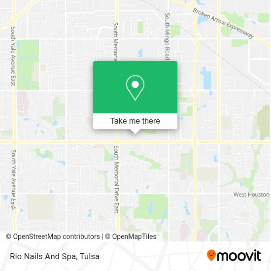 Rio Nails And Spa map