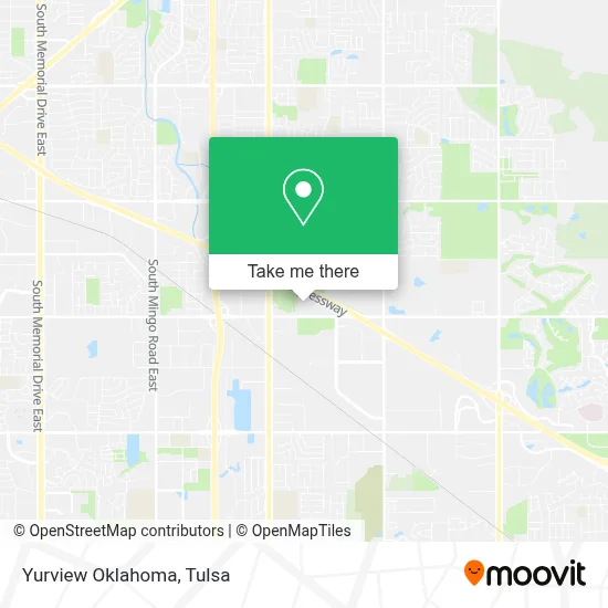 Yurview Oklahoma map