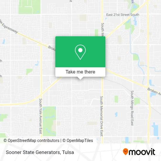 Sooner State Generators map
