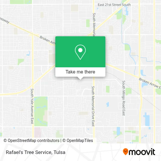 Rafael's Tree Service map