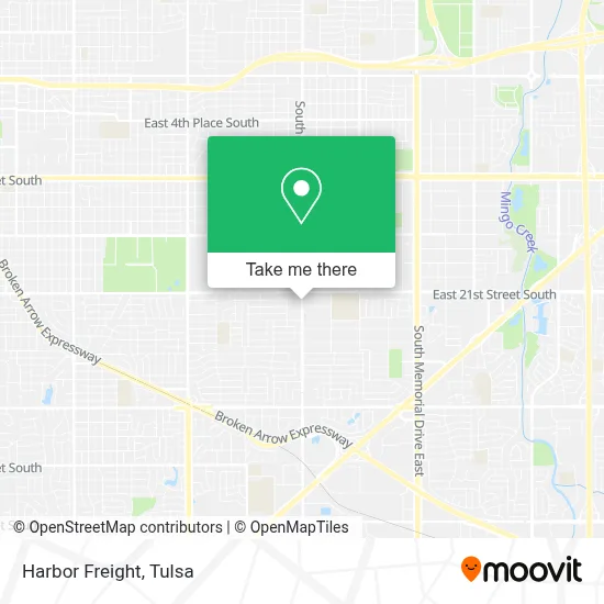 Harbor Freight map