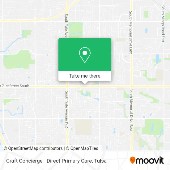 Craft Concierge - Direct Primary Care map